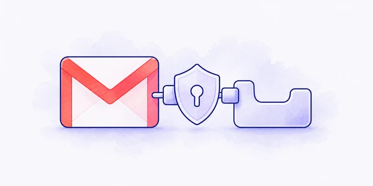 An email source connected through permission checks to an assistant workspace
