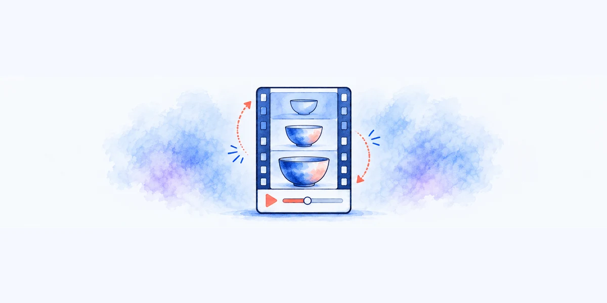 A pottery visual sits beside illustrated creative-layout ideas.